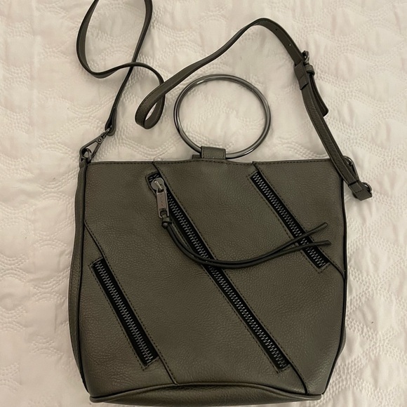 Joe’s Jeans “Harley” dark pewter handbag - Picture 8 of 12